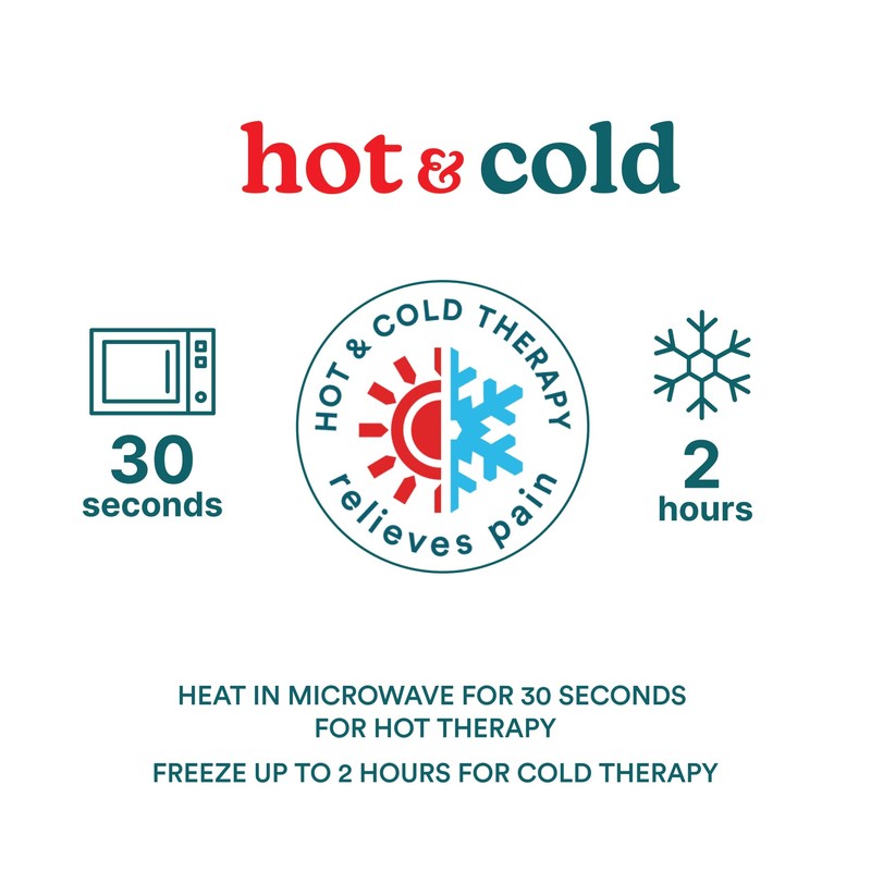 Homedics Hot and Cold Relief Gel Hand Sleeve, Heat or