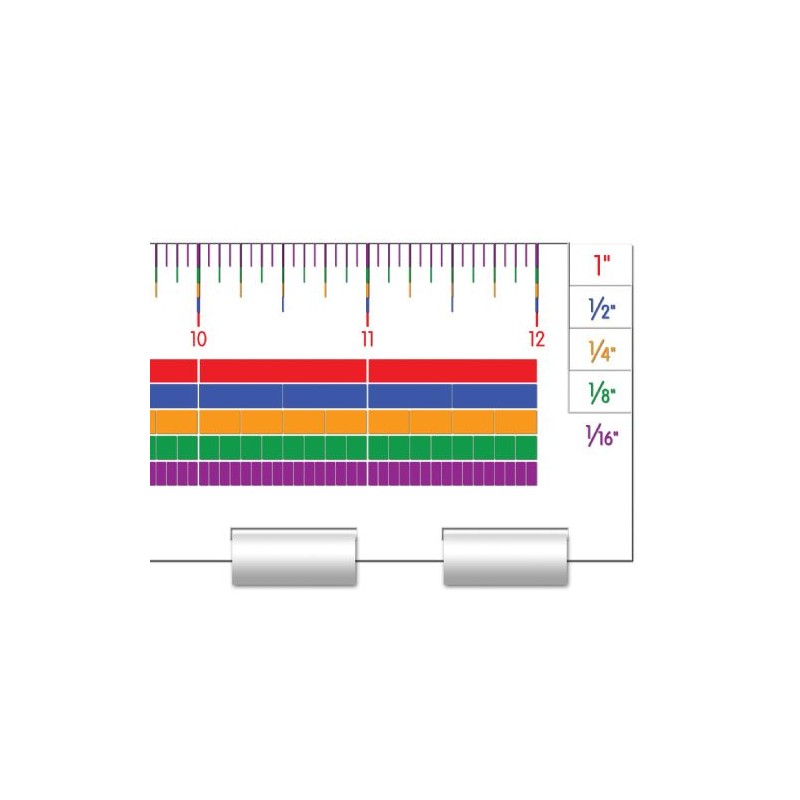 EAI Education The Master® Fraction Ruler
