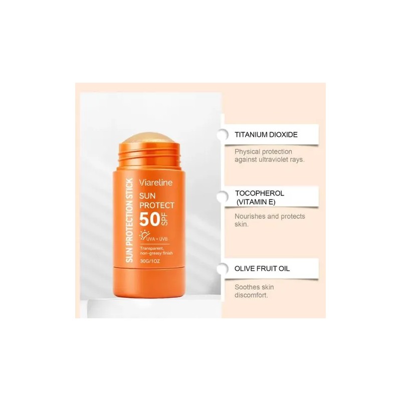 Barra Protector Solar Facial Matificante Resistente Al Agua