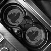 Car Coasters for Drinks Absorbent，Cute Car Accessories for Women and