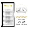 Premade Volume Eyelash Extensions 5D-C-0.07-17 Long Stem Premade Fans Eyelash