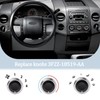 JDMCAR A/C Air Conditioning Control Switch Knob Compatible with 2004