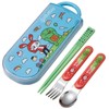 Skater TACC2AG-A Children's Antibacterial Slide Trio Set, Bento Box, Chopsticks,