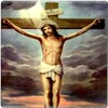 KUSTOM ART Magnet (magnet) Image of Jesus Crucifix Religious Imprinted