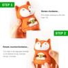 Mechanical Kitchen Timer, Cute Wind Up 60-Minute Manual Countdown for