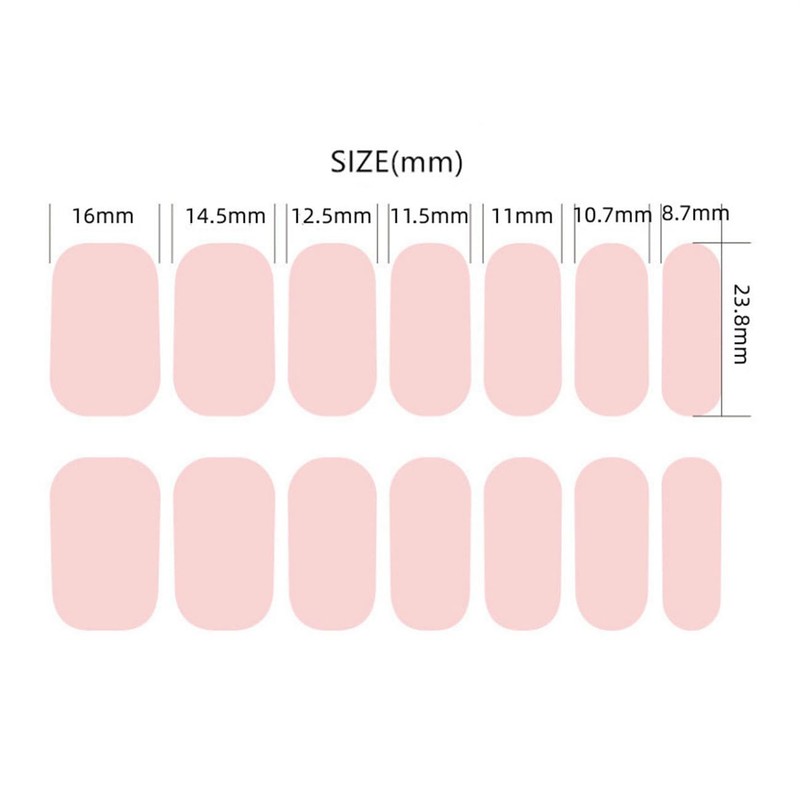 [HIVOGUE] Nail Seals for Hands, Set of 3, Manicure Membrane