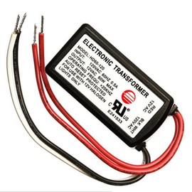 Amax 20537-60 watt 120 Volt Electronic Transformer (HD60-120 Transformer 60W 12V)