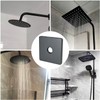 ITROLLE 3.5 inch Square Shower Arm Flange Shower Arm Flange
