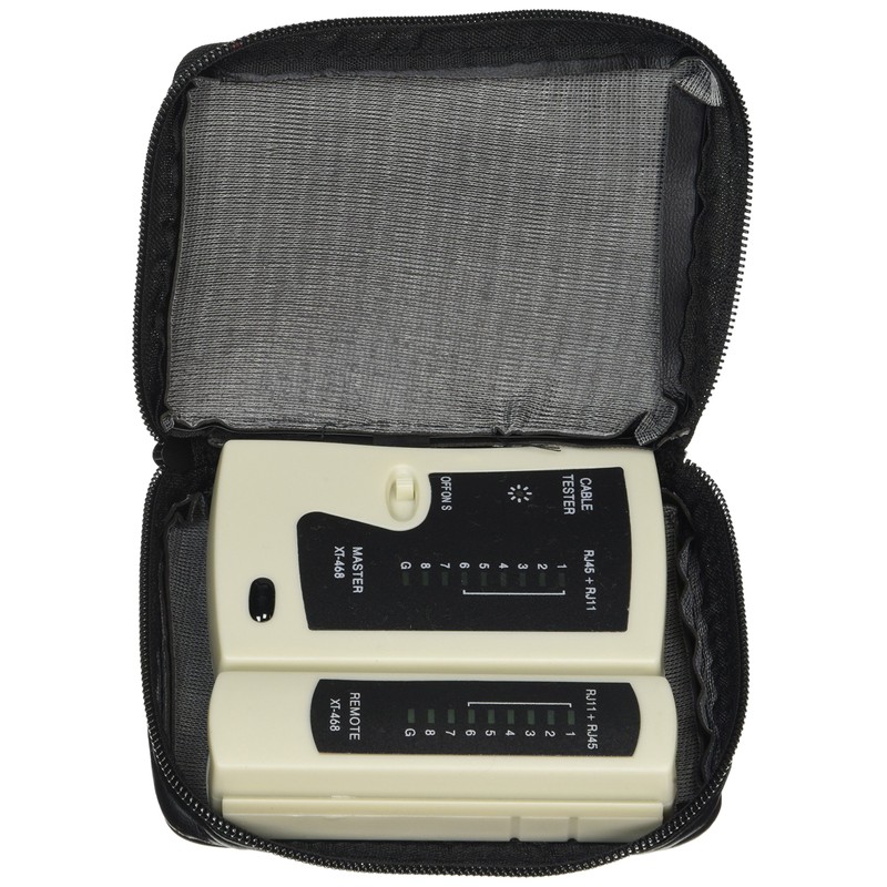 Monacor 29.2070 Network Line Tester for Testing Continuity of Cat.