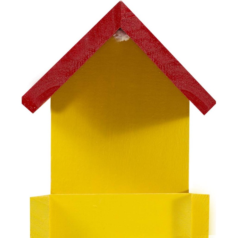 Windhager Sparrow 06993 Bird Feeder Silo, Yellow