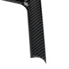 Carbon Fiber Window Lift Switch Panel Cover Trim for 2019-2026