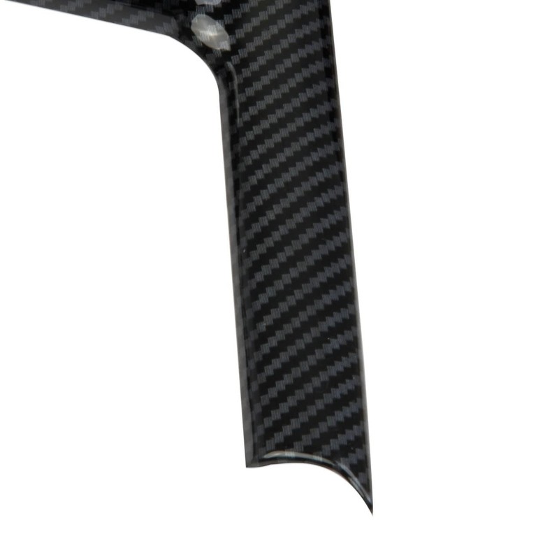 Carbon Fiber Window Lift Switch Panel Cover Trim for 2019-2026