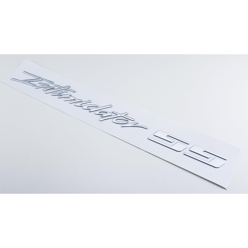 2Pc Intimidator SS Decal Emblems 3D Domed Badges Sticker Nameplate