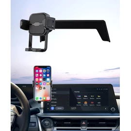 Masergogo Car Phone Holder for 2023-2025 Toyota Prius, 360° Rotation, 12.3 inch Screen Fixed Clip, Auto Accessories Navigation Bracket, Interior Decoration Mobile Phone Mount