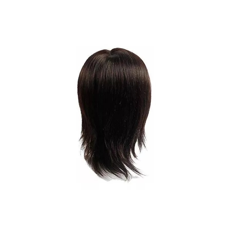 Zenyinfa Maniqui Cabeza Cabello Natural #2 Marrón 40 Cm Zenyinfa
