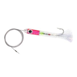 Clark Dart | Micro Trolling Lure - Bullet Head CDB-CLPK - Rigged - Clear/Pink