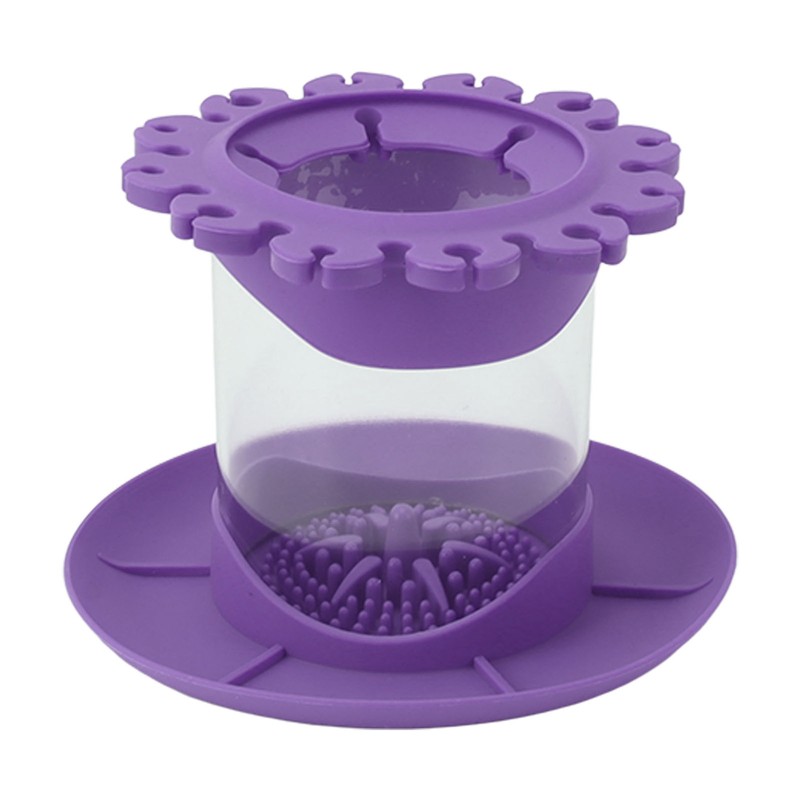 Makeup Brush Cleaner Round Detachable Brush Scrubber Board Cleaner Multifunctional