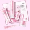BeauBase Sakura Gesichtspflege Geschenkset Damen, Luxus Kirschblüten Hautpflege Feuchtigkeit Gesicht