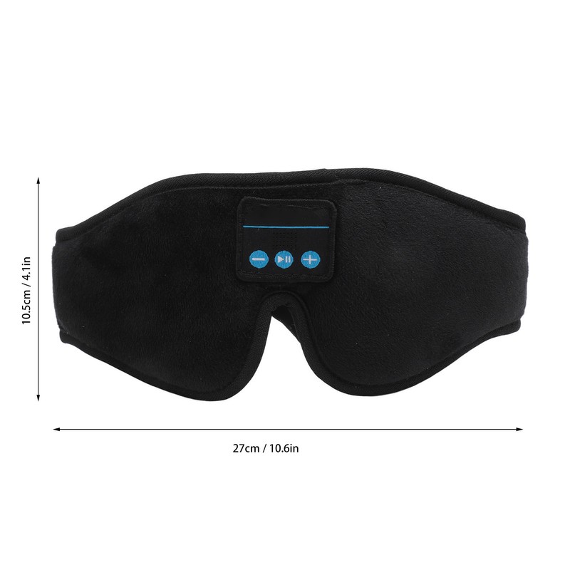 Bluetooth Sleep Mask 3D Memory Sponge Wireless Music Sleeping Headphone