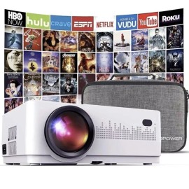 DBPower L21 Mini LCD Video Projector - White