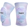 TUOY Pink Padded Compression Knee Pads Knee Protection Pad (1