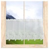 Darlen Modern Panel Curtain with Ornamental Embroidery from Plauen Lace