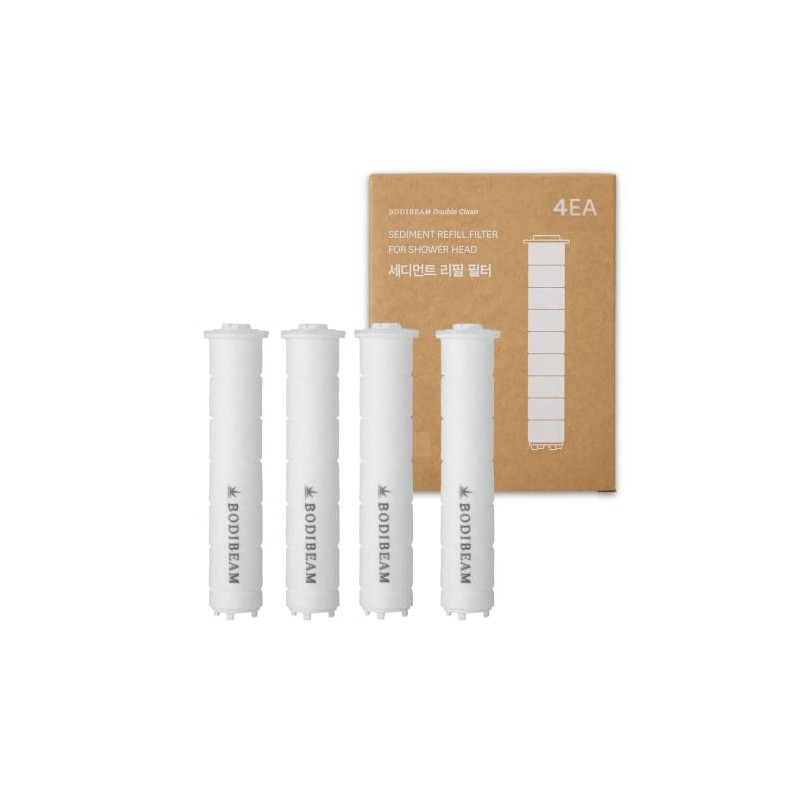 [4-Pack] Sediment Filter for Shower Head, NSF Certified, Good for