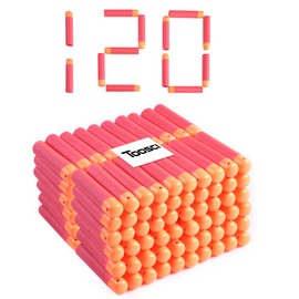 Mega Dart Refill Pack 9.5CM Compatible with Nerf Mega Guns, Mega Pack Refill Bullets for N-Strike Mega Series Guns (120)