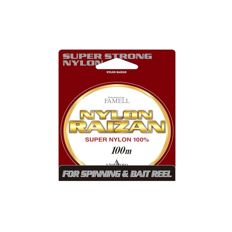 Yamatoyo Nylon Ryzan 100m Titanium Gold No. 3.5 (14lb)