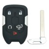 Funda De Repuesto Para Llavero Inteligente Para Chevy Silver Negro