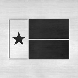Texas State Flag Stencil Template for Walls and Crafts - Reusable Stencils for Painting in Small & Large Sizes