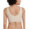 Schiesser Invisible Soft Women's Bustier with Removable Pads, Sand_170364