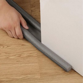 Type A Weatherstrip Door & Window Gap Seal, Draft Stopper for Entrance Doors, Wind Blocker Brown 2ea