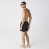 Lacoste Men's ESS Recycled Poly Swim Short, Navy, Medium