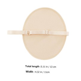 Mikinona 1 Pair Reusable Underarm Shield for Women Armpit Sweat Pads Comfortable Shoulder Straps High Absorbency Material Dry Embarrassment-