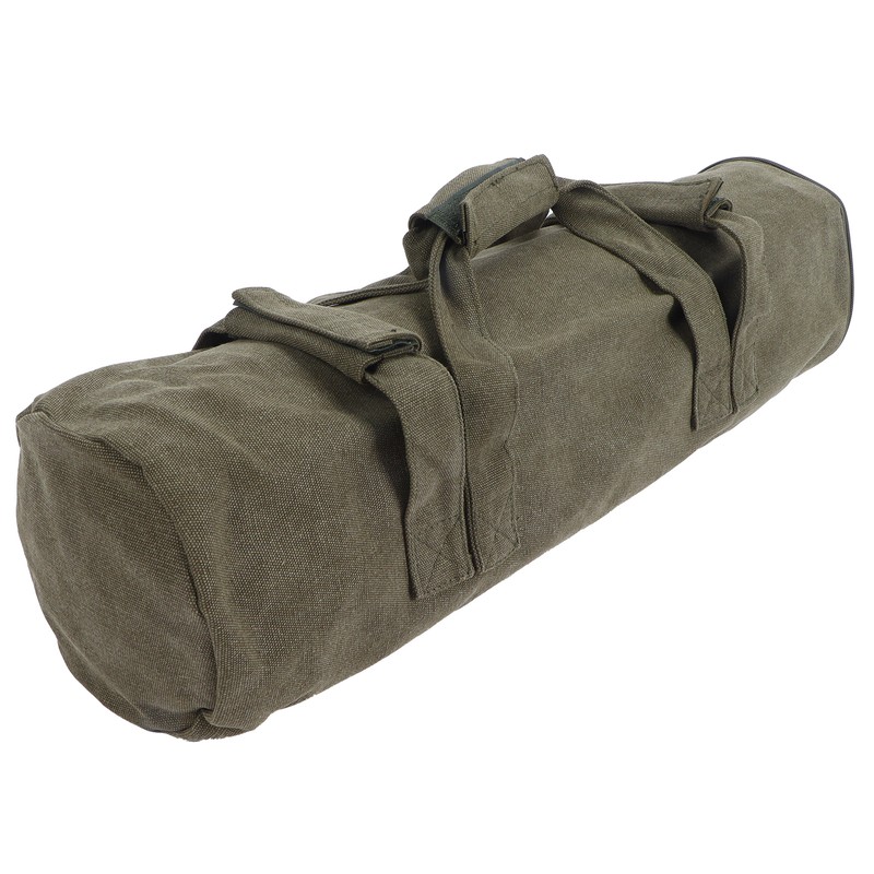 Adjustable Fitness Sandbags Canvas WeightBearing Training Bag for Garden Training(Military