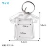 ENN LLC Keychain Photo Holder Acrylic Photo Frame Handmade Parts