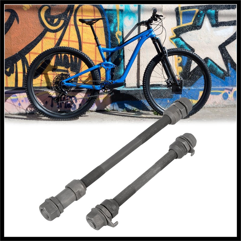 Hihaha 1 Set 9.5mm Wheel Hub Axle Front Rear Axle