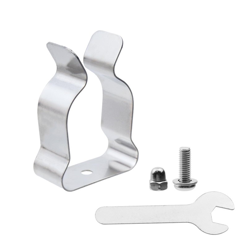 A Set Window Well Cover Hardware Kit, Install Clamps for