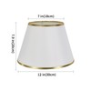 Dulee Simple Table Lampshade, Φ 6.3-12", Bedside Lamp Shade, Wall