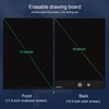 LCD Writing Board 11.5 Inch DoubleSided Doodle Board FullScreen Black