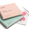 HIMI Gouache Pad 8.5X8.5''(98lb/160g) 50 Sheets Mix Paper Pad, Side