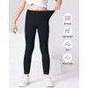 Domee Girls Yoga Leggings Sports Dance Pants Pack of 3