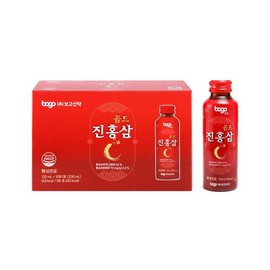 Bogo-on [보고신약] 진홍삼 골드 120mlx20병 2박스 [Health Supplement] Red Ginseng Gold 120ml x 20 bottles 2 boxes