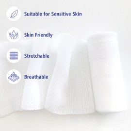 Elastic Conforming Bandage with Crepe Structure, Woven (Pack of 20) (10cm x 4m) - Meditrade