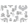 AMR Racing ATV Graphics kit Sticker Decal Compatible with Yamaha