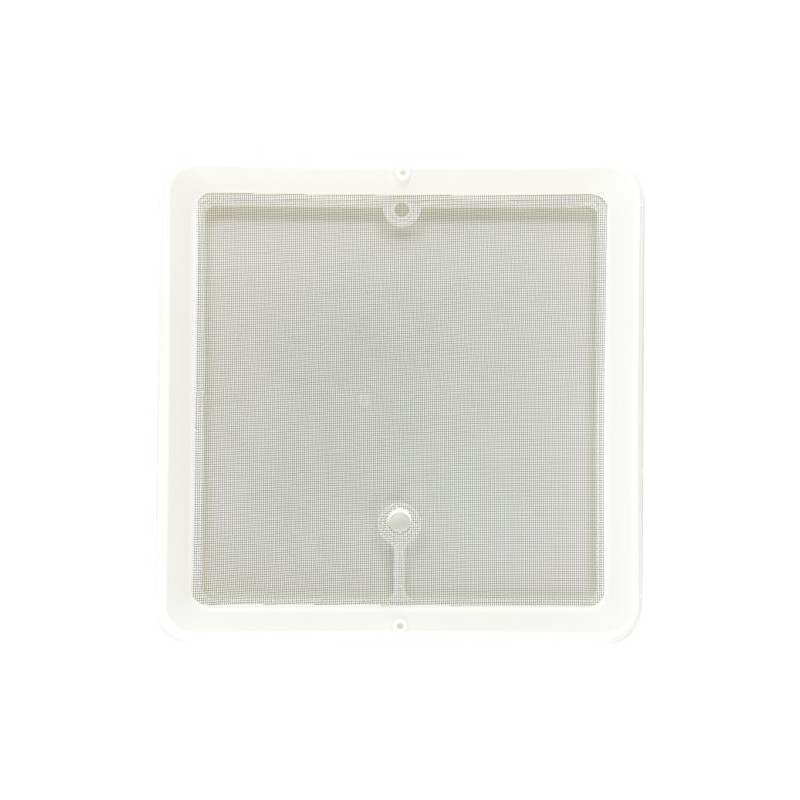 Heng's JRP1124R 14" White Radius Corner Screen Jensen Roof Vent