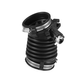 Hihaha Air Cleaner Intake Hose Tube with Clamps 17225-R1A-A01 - Car Engine Filter Air Intake Duct Hose Tube - for Honda Civic 1.8L 2012-2015 Rubber Black - 1Pc Durable Material