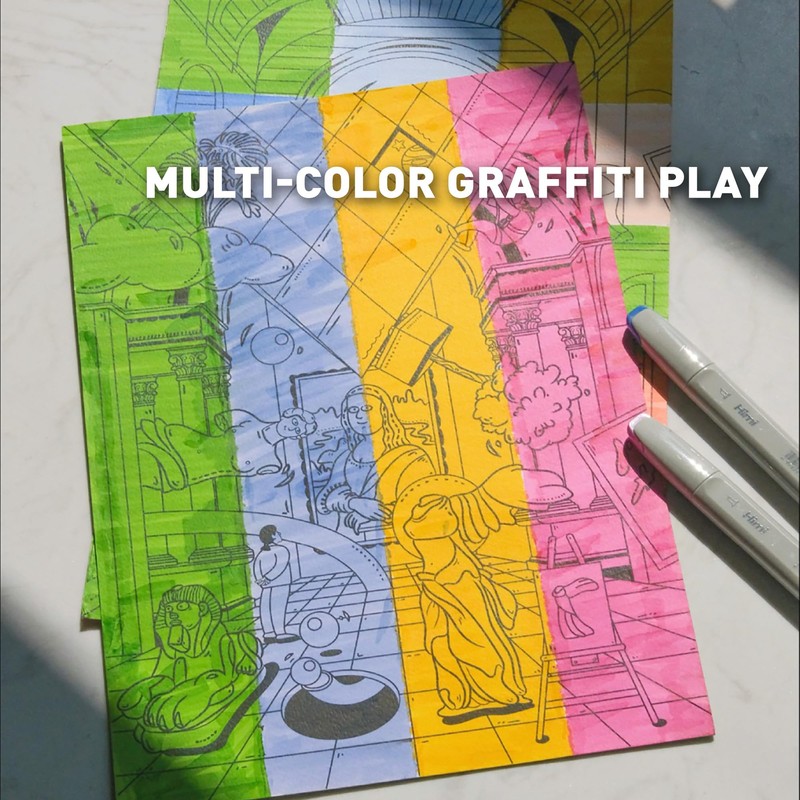 HIMI CC Marker Set Gift Box, Go To Museum Alcohol