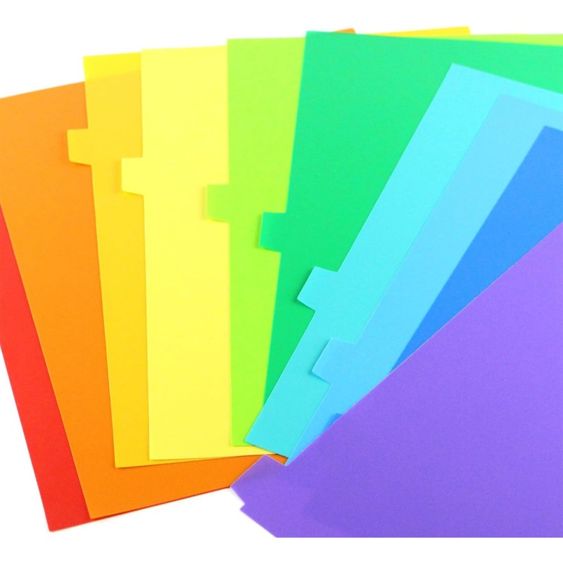 Taisy Color Index PP IN-3410 A4 30 Holes 10 Tabs